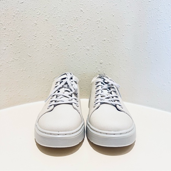 Dr. Martens Unisex Dante Canvas Oatmeal Sneakers Sz W 10 M 9 NEW - Picture 10 of 16